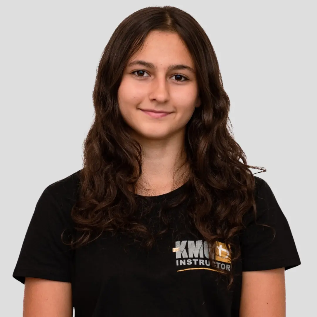Instruktorka Krav Maga Global Liwia Czaplicka